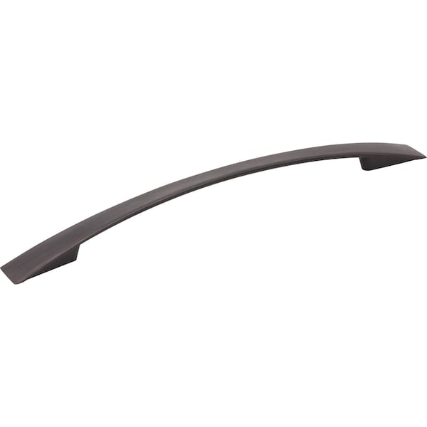 Jeffrey Alexander 160 mm Center-to-Center Brushed Oil Rubbed Bronze Flared Regan Cabinet Pull 847-160DBAC - main